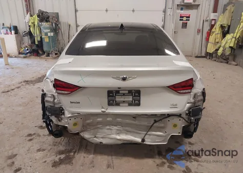 2017 Genesis G80 3.8 z USA, uszkodzony, nr VIN KMHGN4JE2HU186044